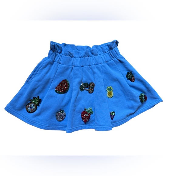 NWT Queen of Sparkle 3D Fruit Skort Size Small - Picture 7 of 12